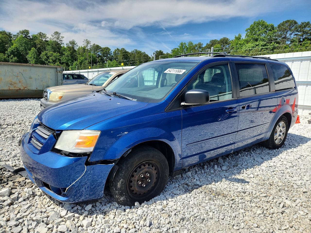 2010 Dodge Grand Caravan Se Blue vin: 2D4RN4DE7AR380034