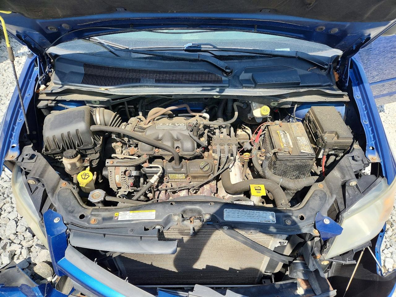 2010 Dodge Grand Caravan Se Blue vin: 2D4RN4DE7AR380034