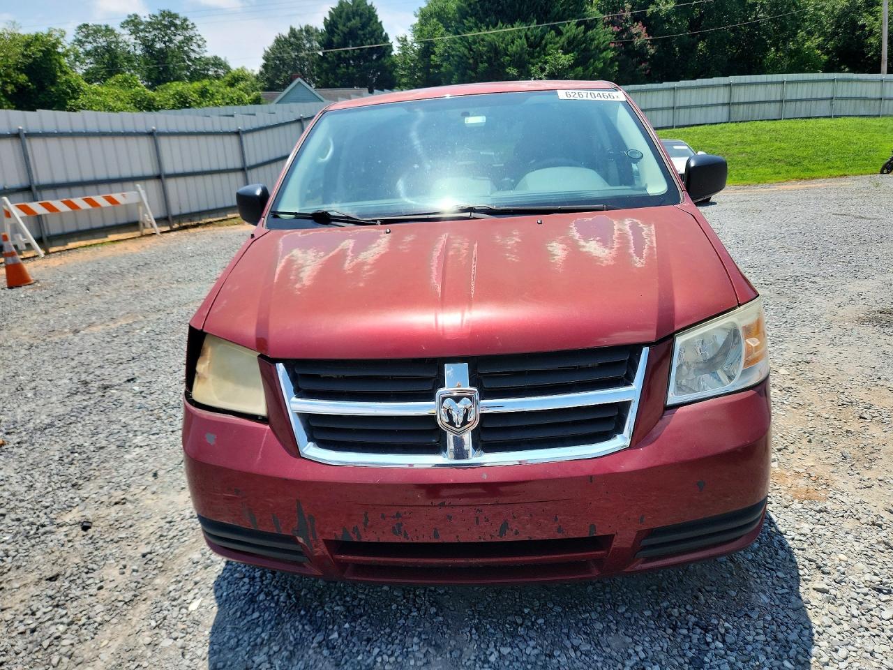 2010 Dodge Grand Caravan Se Красный vin: 2D4RN4DE8AR101626
