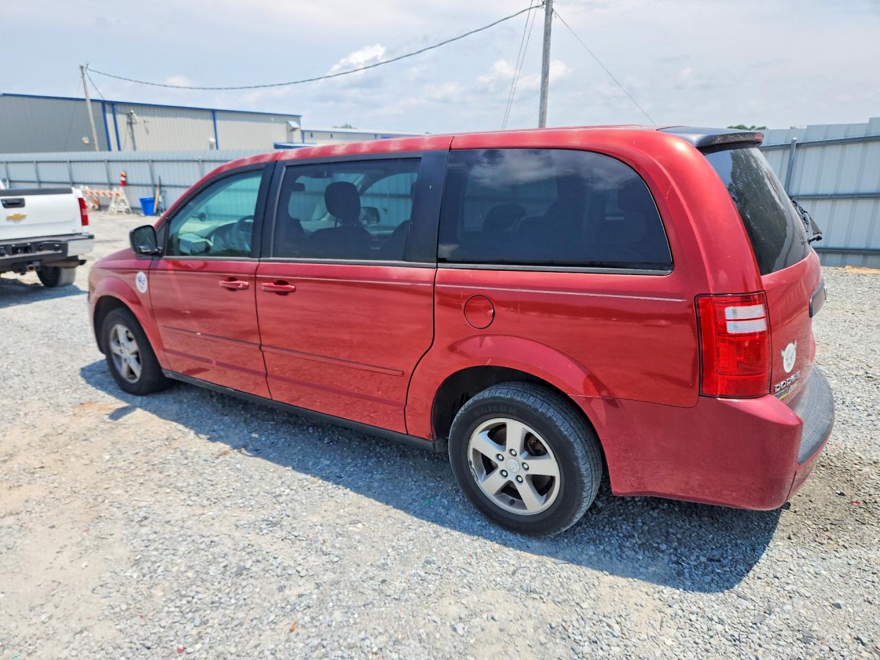 2010 Dodge Grand Caravan Se Красный vin: 2D4RN4DE8AR101626