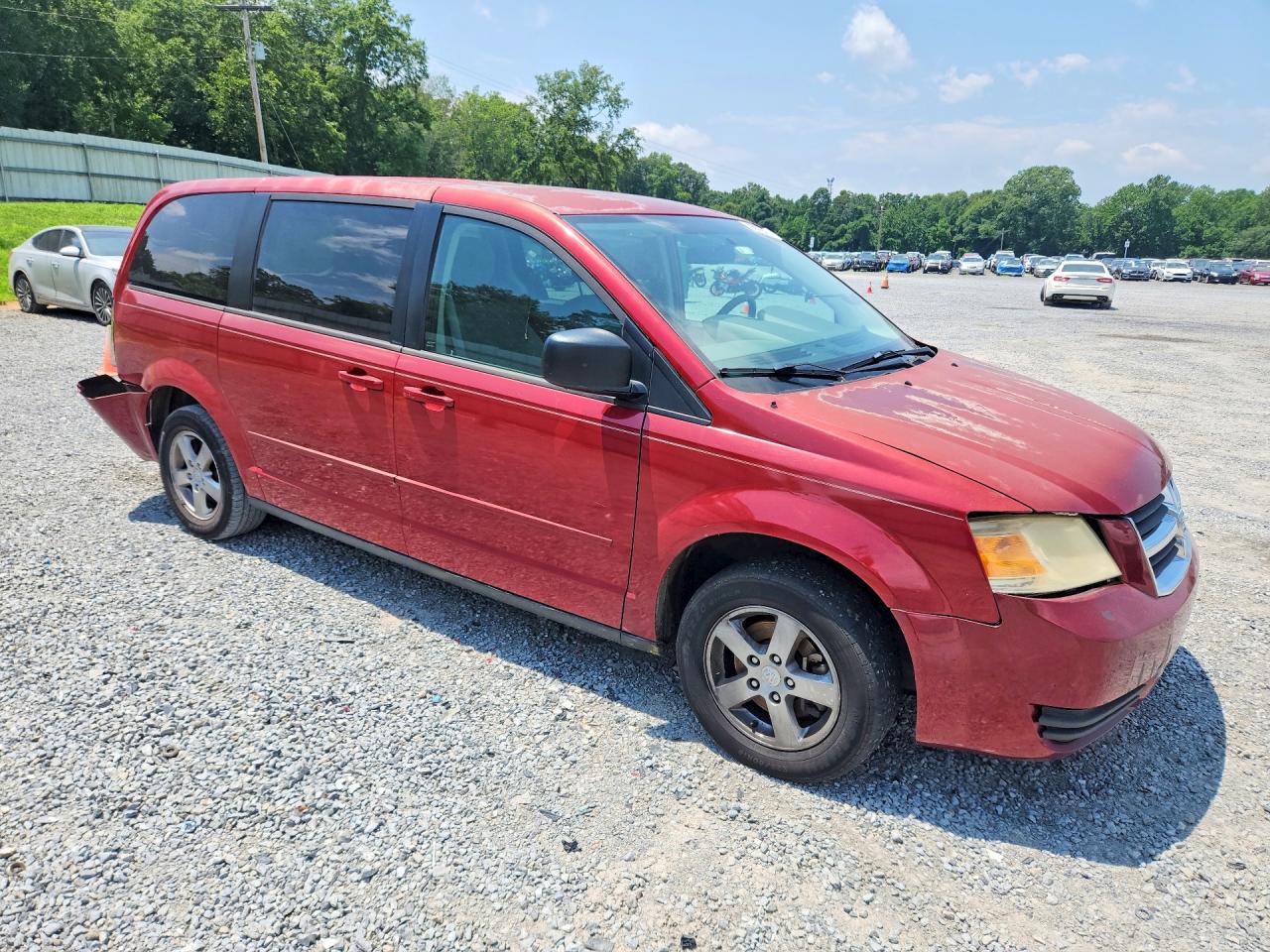 2010 Dodge Grand Caravan Se Красный vin: 2D4RN4DE8AR101626