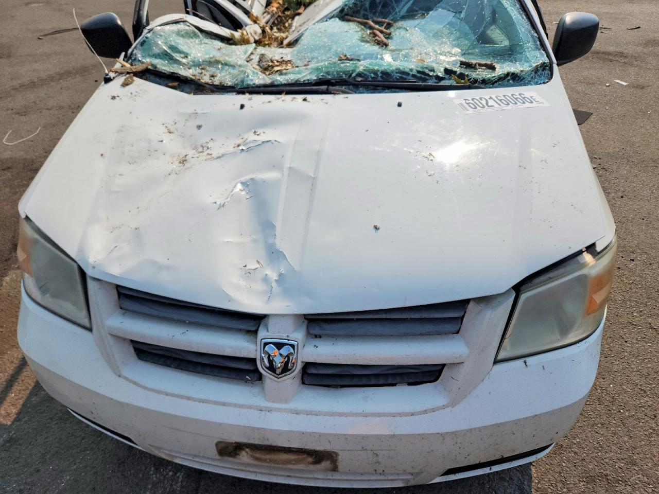 2010 Dodge Grand Caravan Se White vin: 2D4RN4DE8AR296966