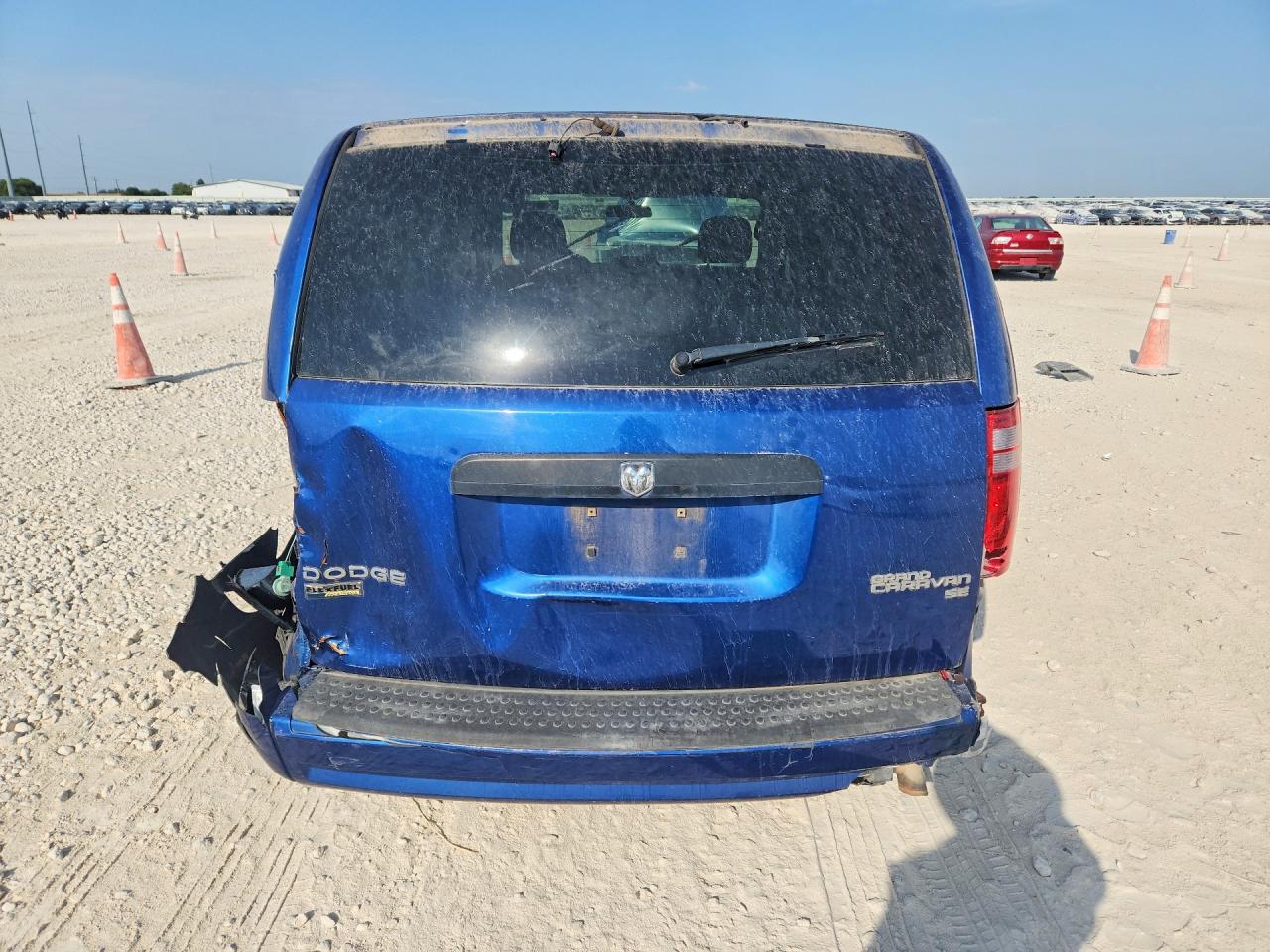 2010 Dodge Grand Caravan Se Blue vin: 2D4RN4DE8AR326290