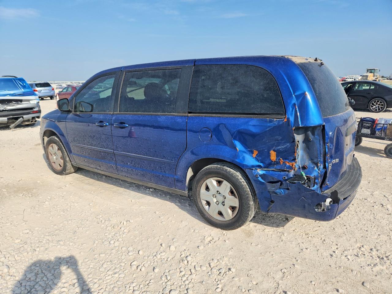 2010 Dodge Grand Caravan Se Blue vin: 2D4RN4DE8AR326290