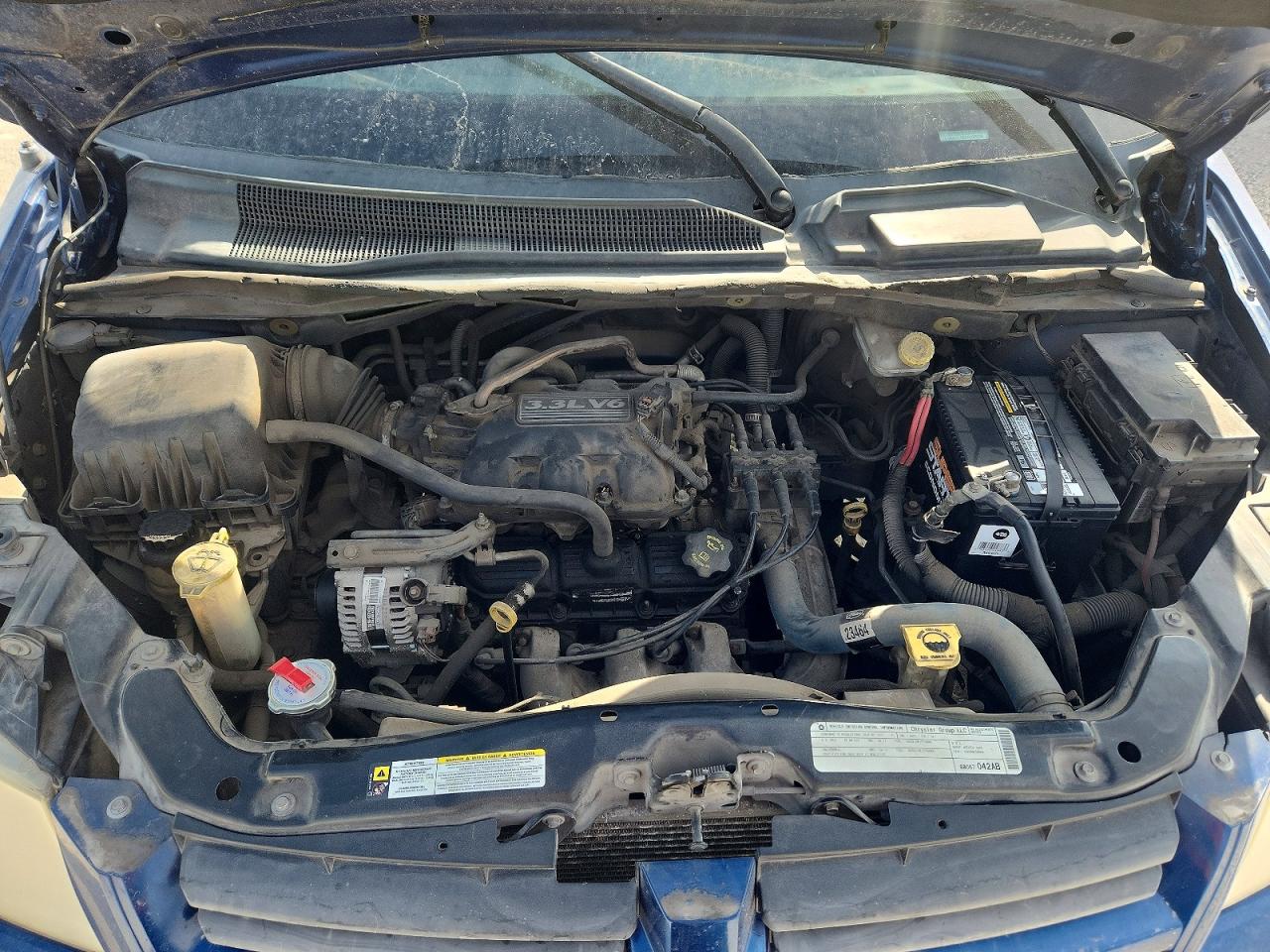 2010 Dodge Grand Caravan Se Blue vin: 2D4RN4DE8AR326290