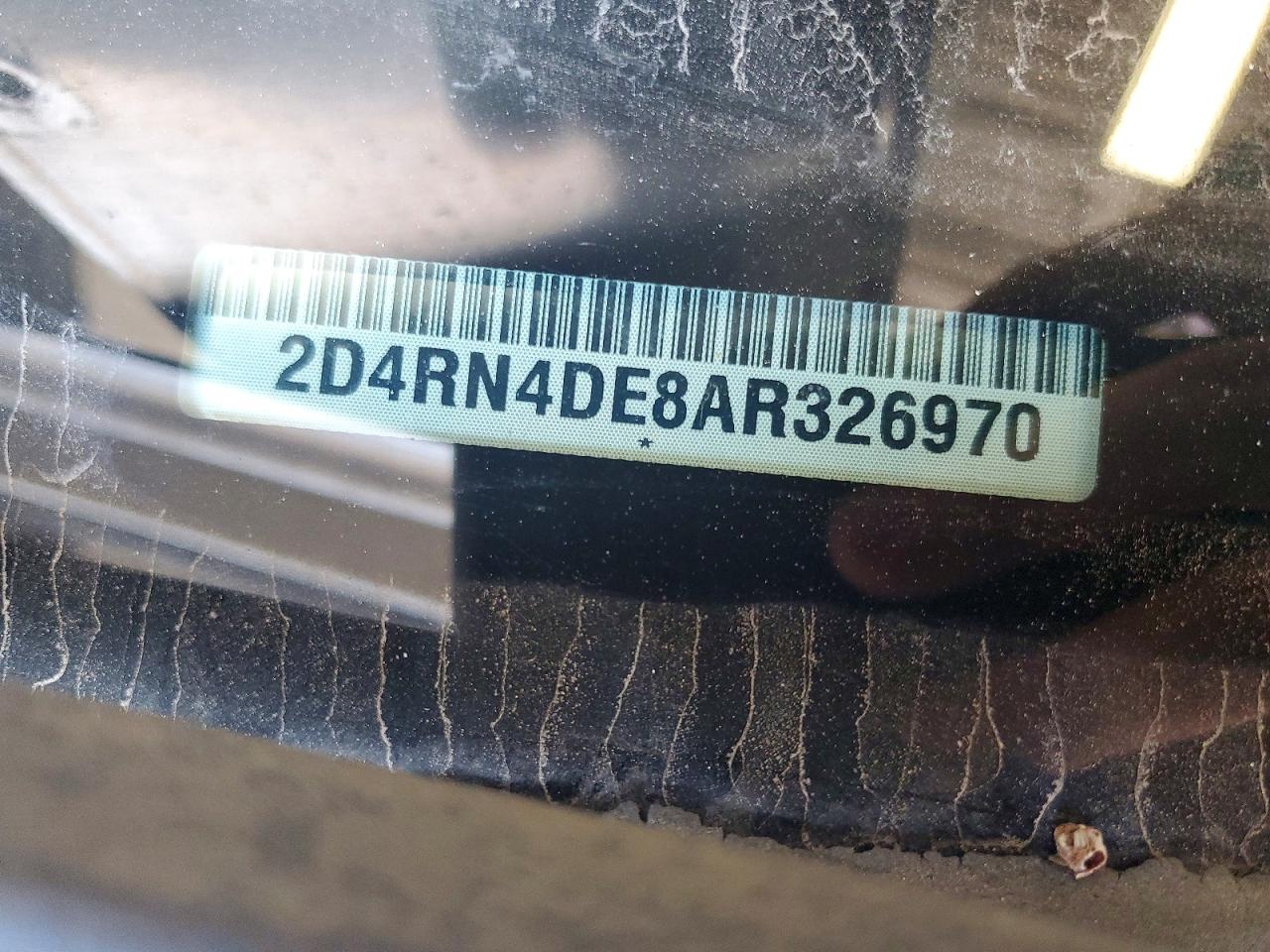 2010 Dodge Grand Caravan Se Серебряный vin: 2D4RN4DE8AR326970