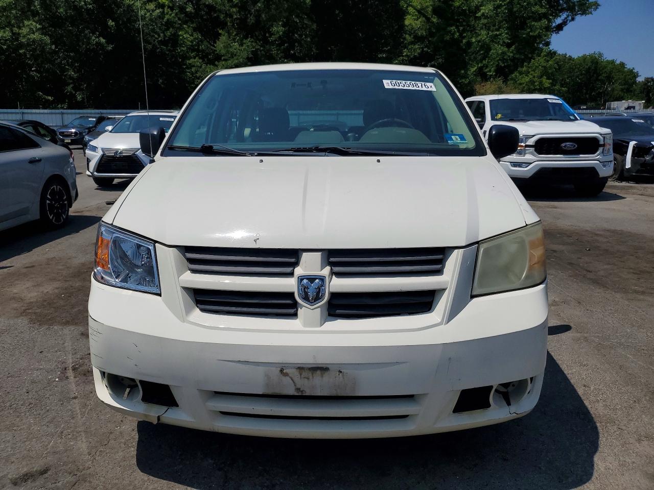 2010 Dodge Grand Caravan Cargo White vin: 2D4RN4DE8AR350072