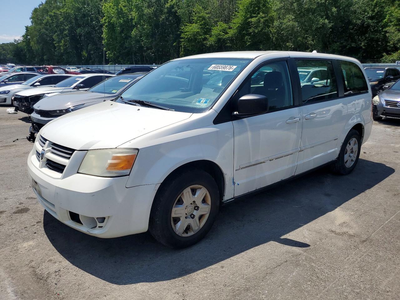 2010 Dodge Grand Caravan Cargo White vin: 2D4RN4DE8AR350072