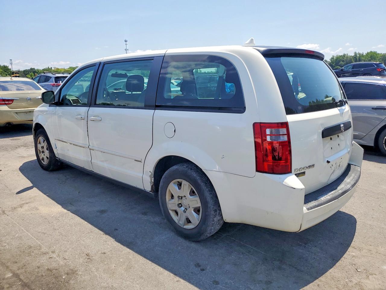 2010 Dodge Grand Caravan Cargo White vin: 2D4RN4DE8AR350072