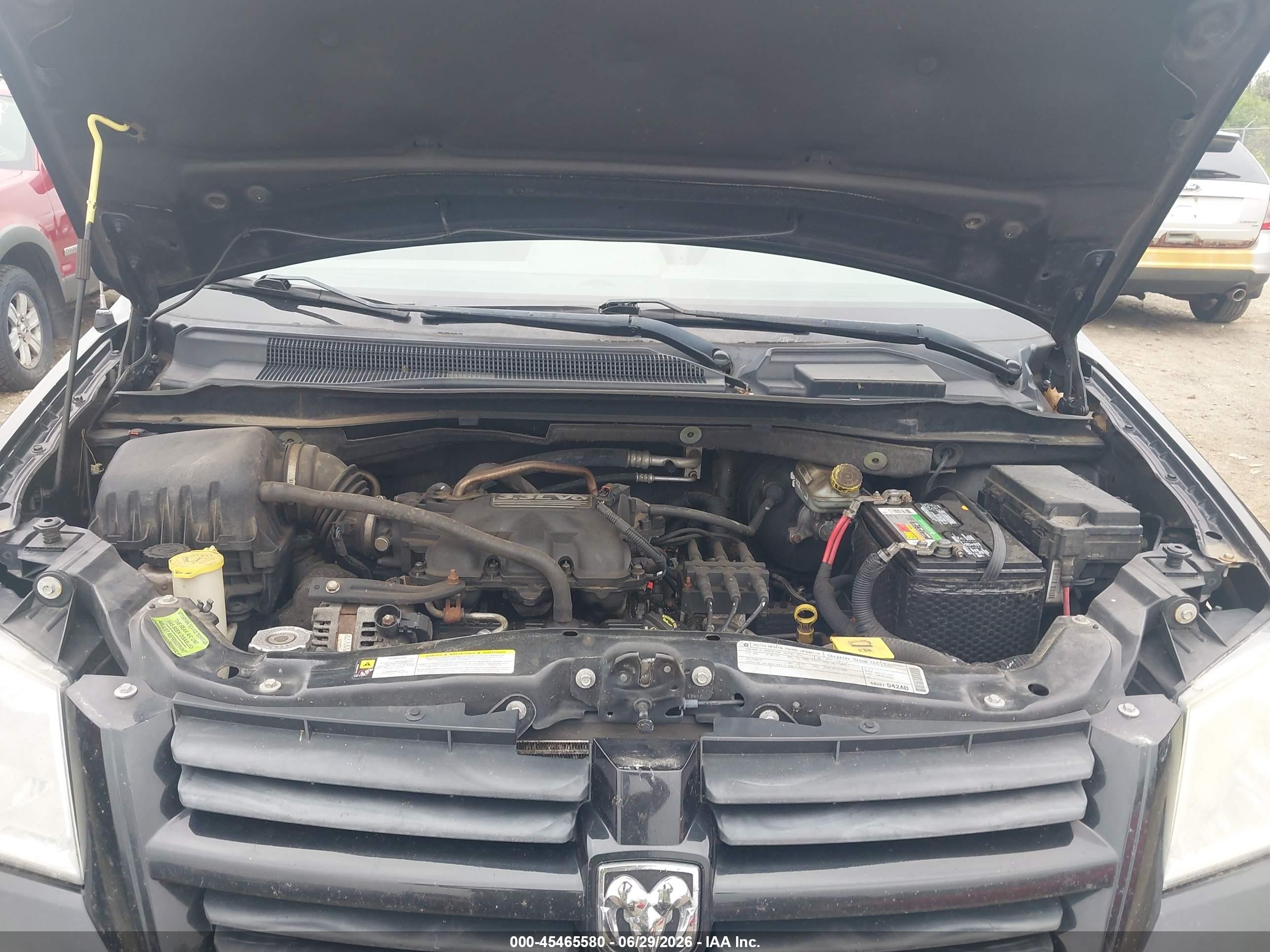 2010 Dodge Grand Caravan Se Black vin: 2D4RN4DE8AR364943