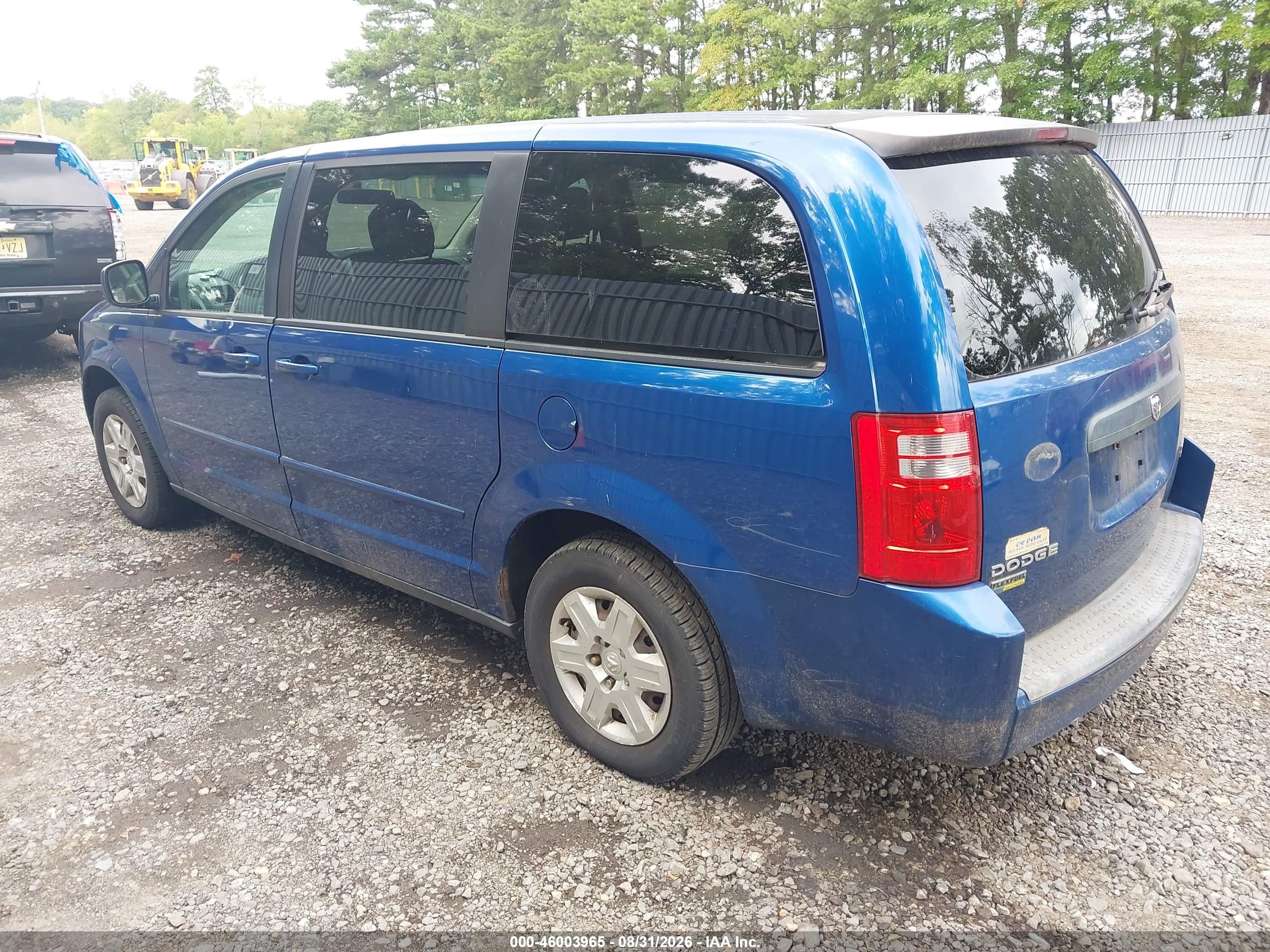 2010 Dodge Grand Caravan Se Синий vin: 2D4RN4DE8AR417138