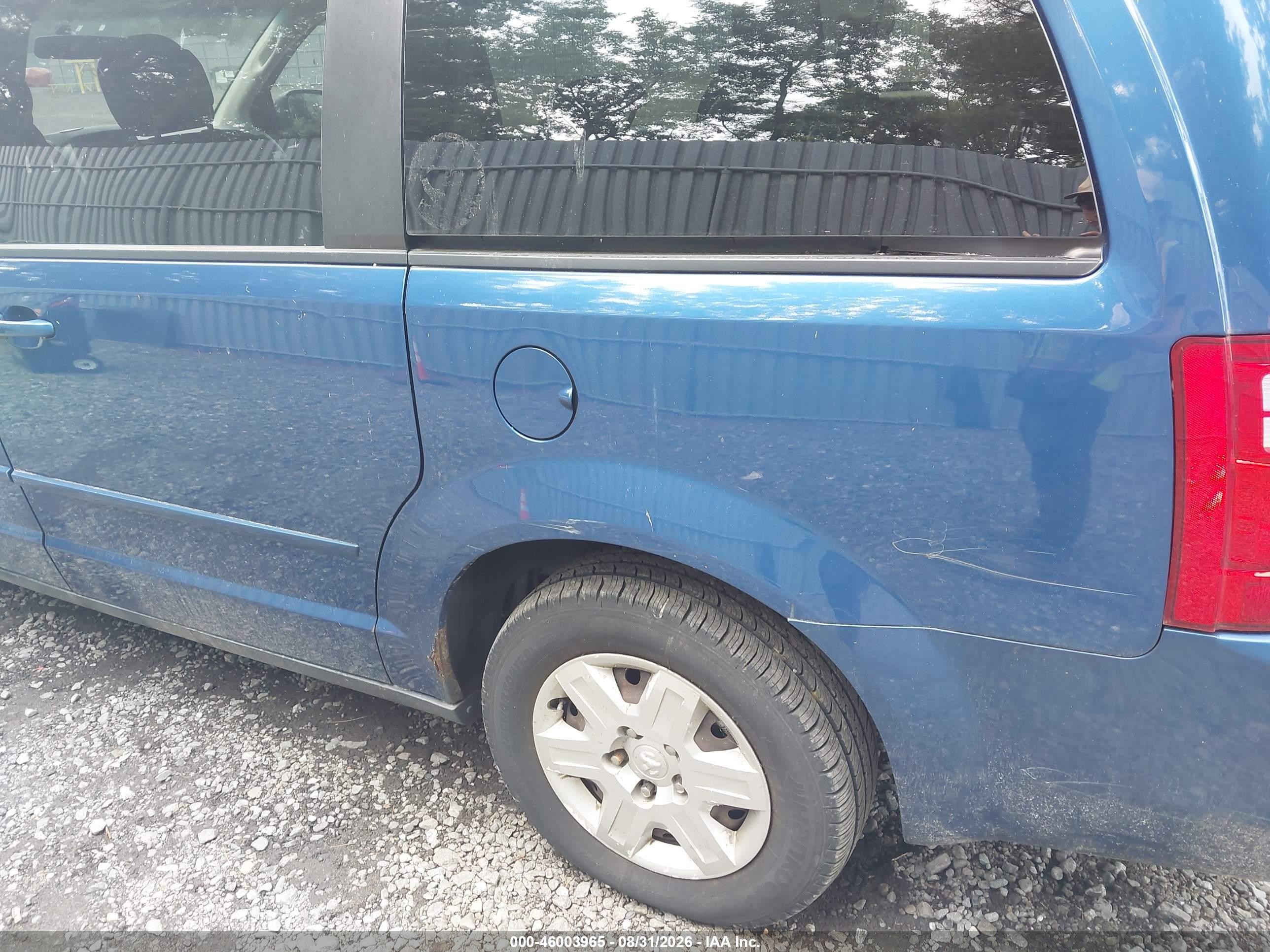 2010 Dodge Grand Caravan Se Синий vin: 2D4RN4DE8AR417138