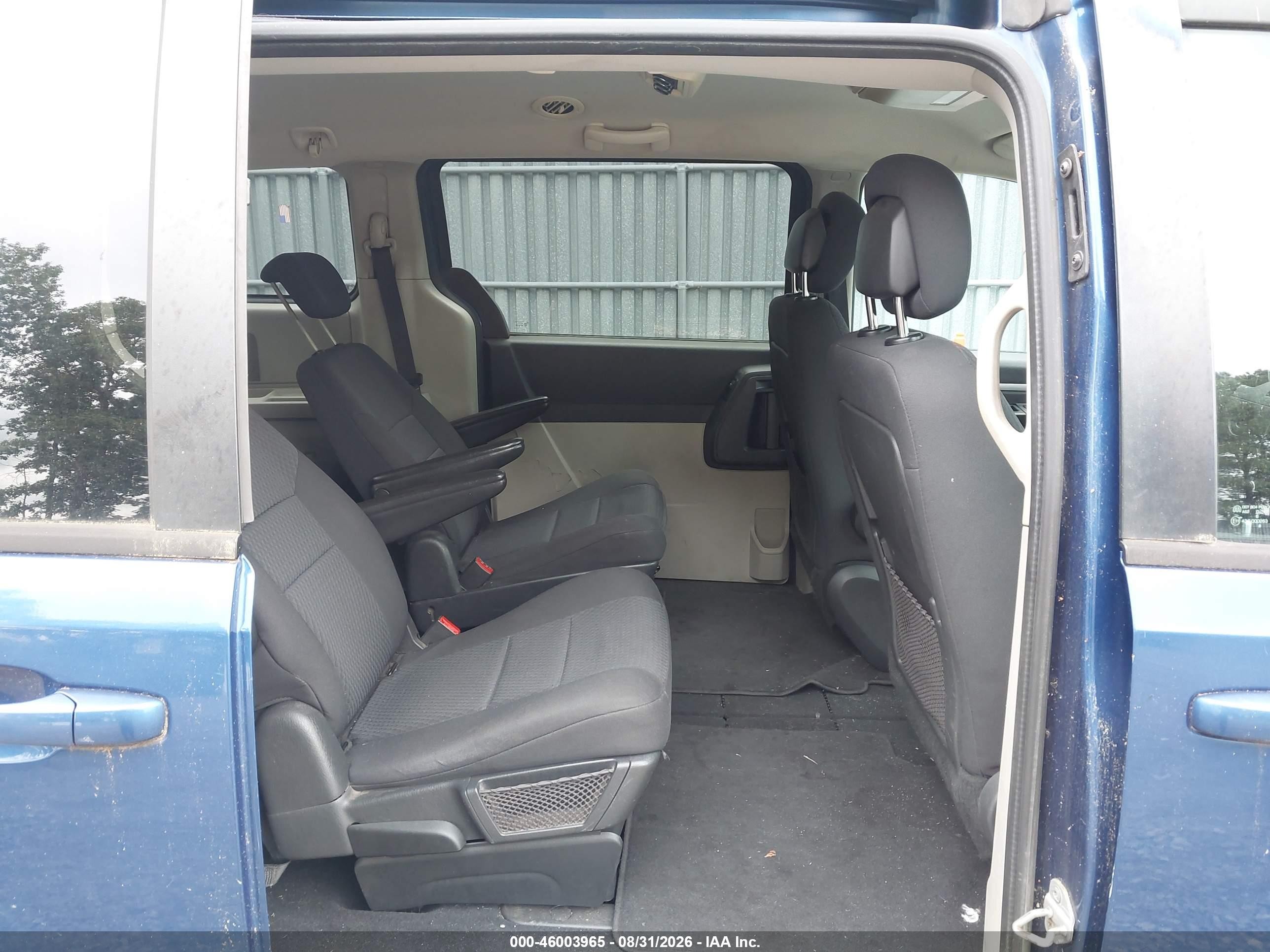 2010 Dodge Grand Caravan Se Синий vin: 2D4RN4DE8AR417138