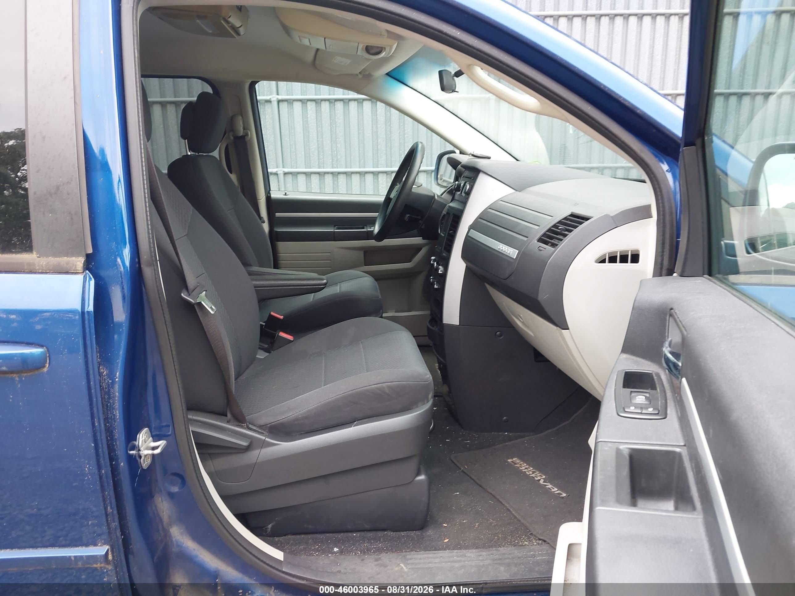 2010 Dodge Grand Caravan Se Синий vin: 2D4RN4DE8AR417138