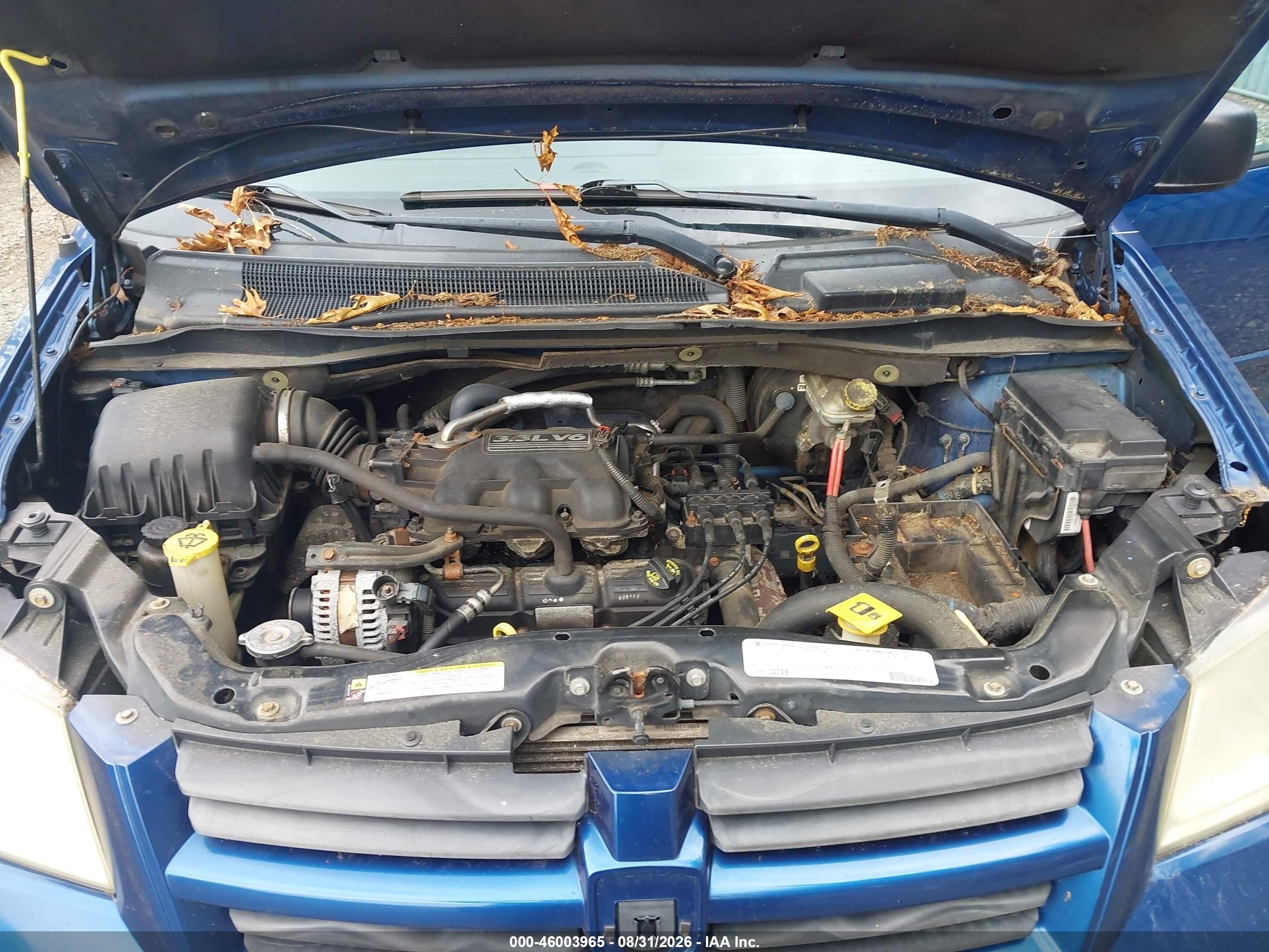 2010 Dodge Grand Caravan Se Синий vin: 2D4RN4DE8AR417138
