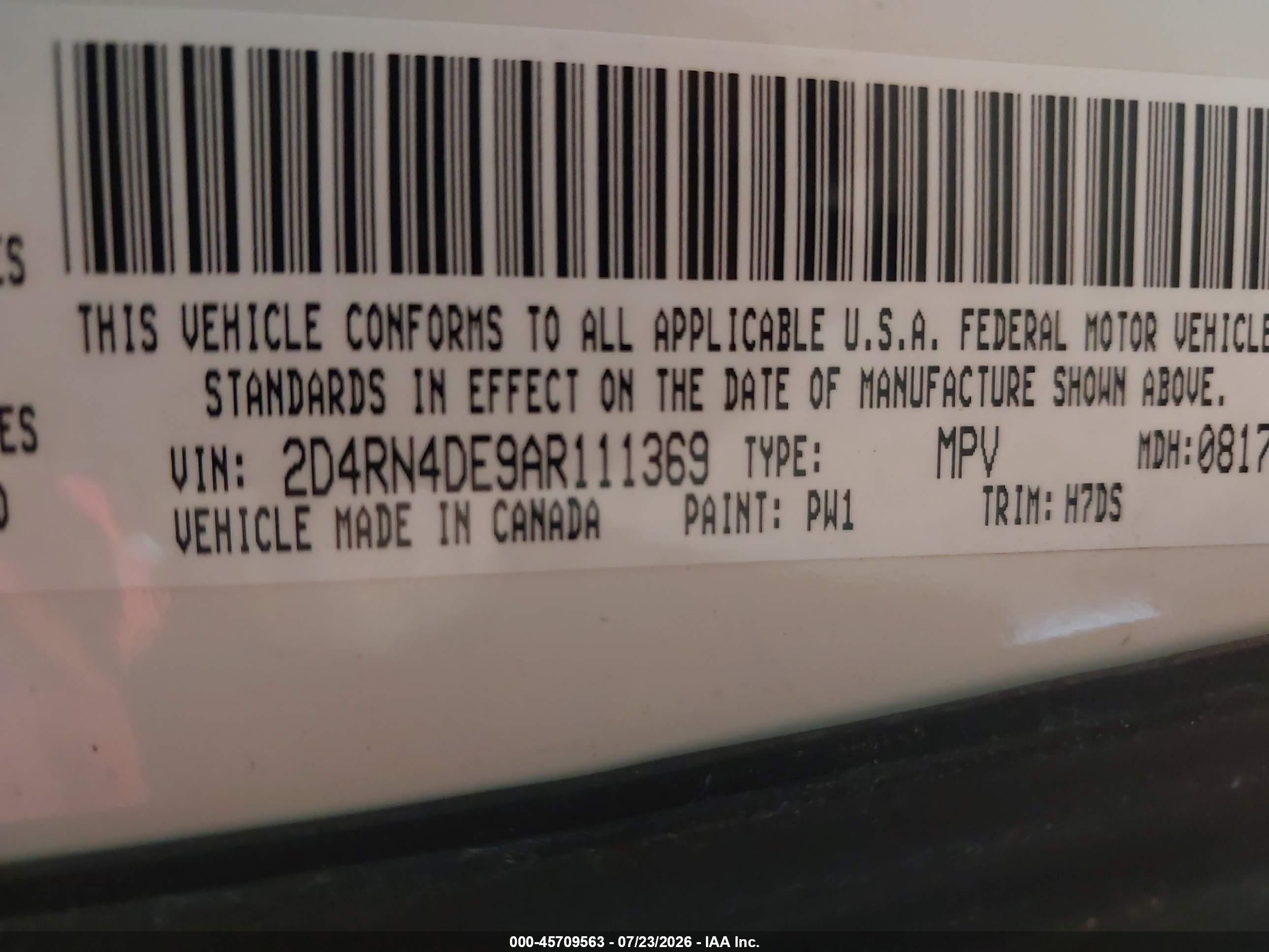 2010 Dodge Grand Caravan Se Gray vin: 2D4RN4DE9AR111369