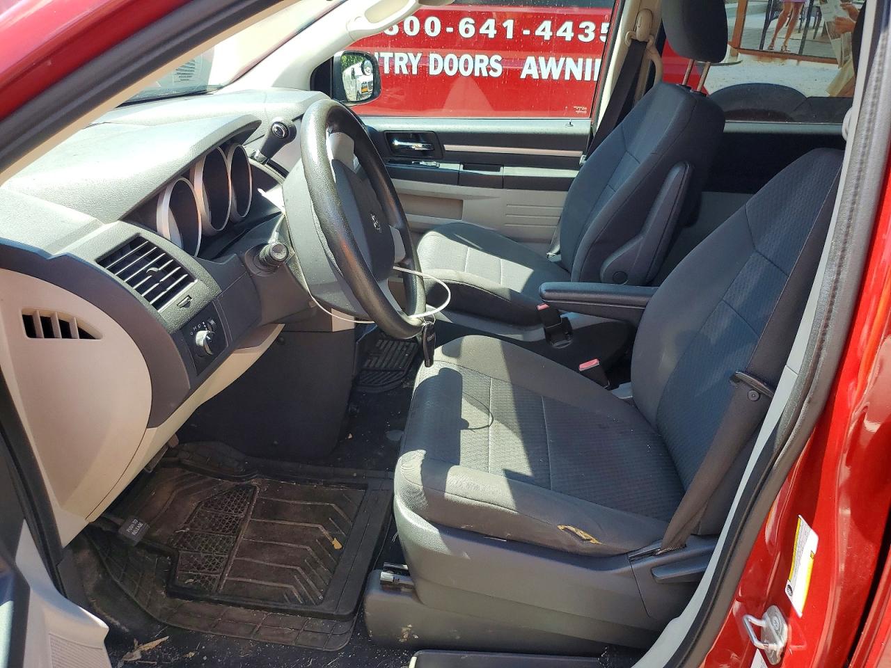 2010 Dodge Grand Caravan Se Red vin: 2D4RN4DE9AR147627