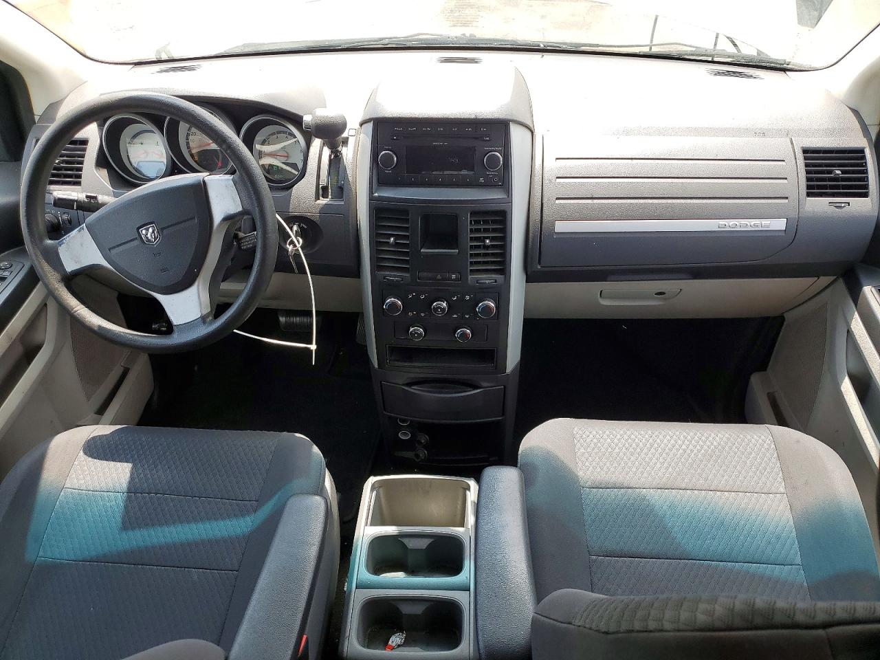 2010 Dodge Grand Caravan Se White vin: 2D4RN4DE9AR207292