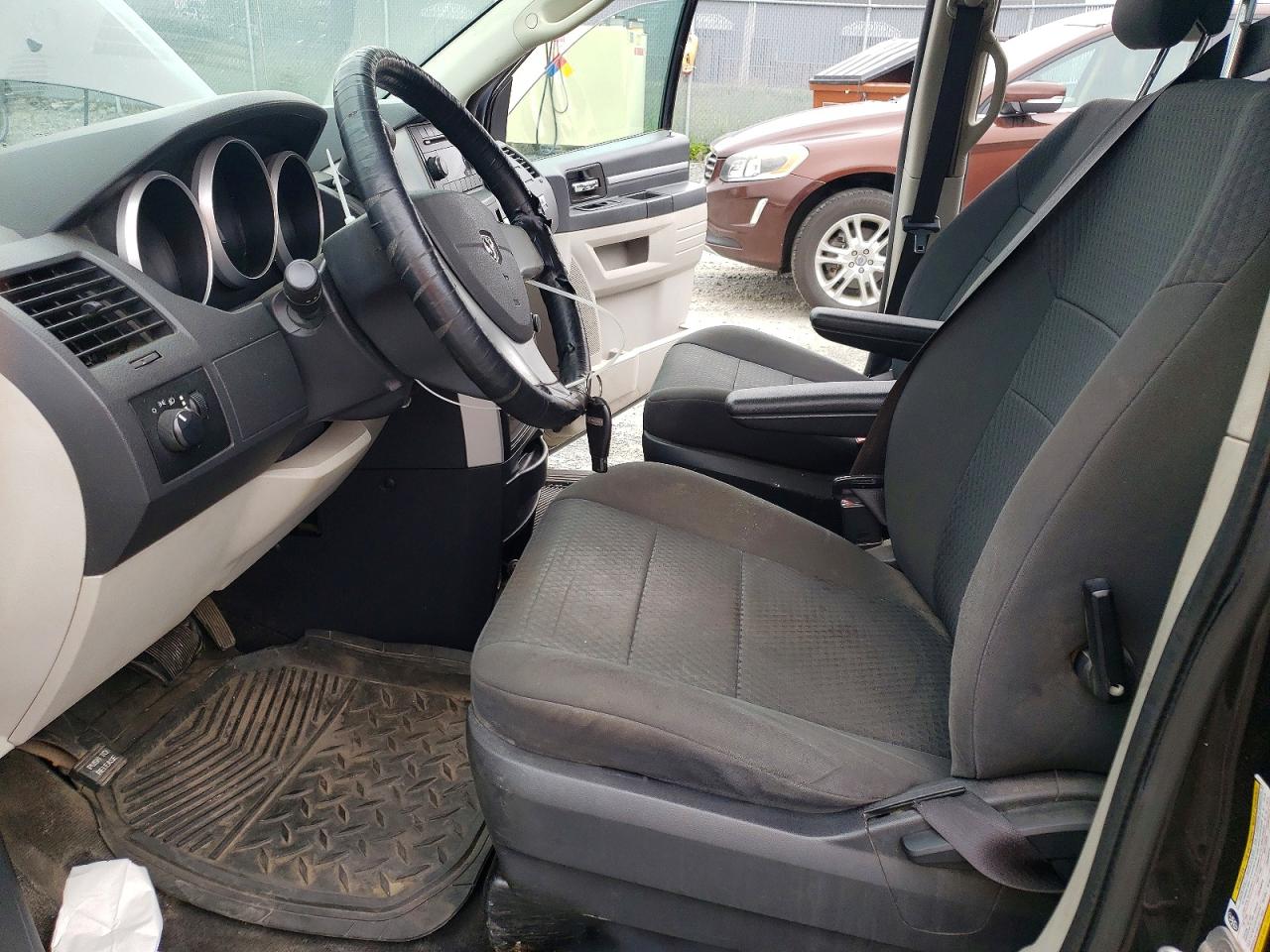 2010 Dodge Grand Caravan Se Black vin: 2D4N4DE9AR383176