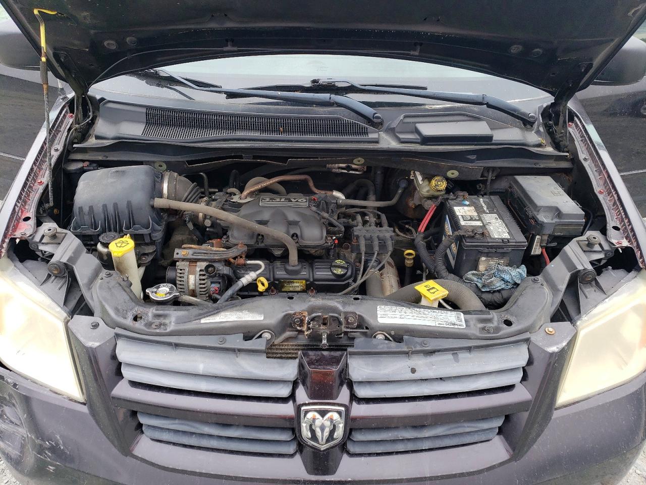 2010 Dodge Grand Caravan Se Black vin: 2D4N4DE9AR383176