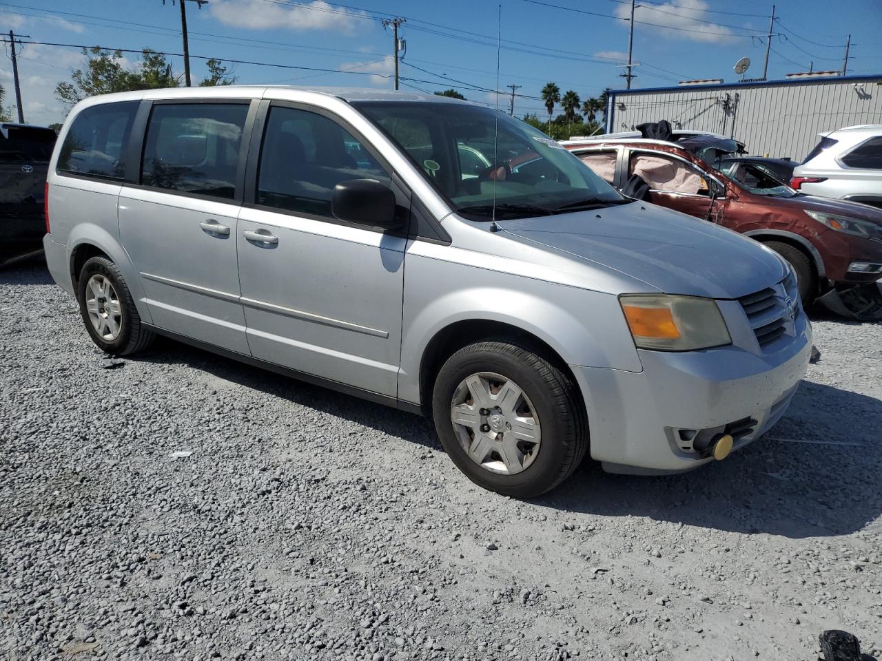 2010 Dodge Grand Caravan Se Silver vin: 2D4RN4DE9AR423773