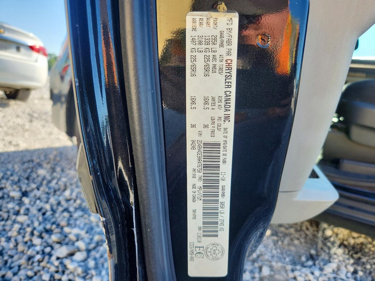 2010 Dodge Grand Caravan Se Charcoal vin: 2D4RN4DE9AR476750