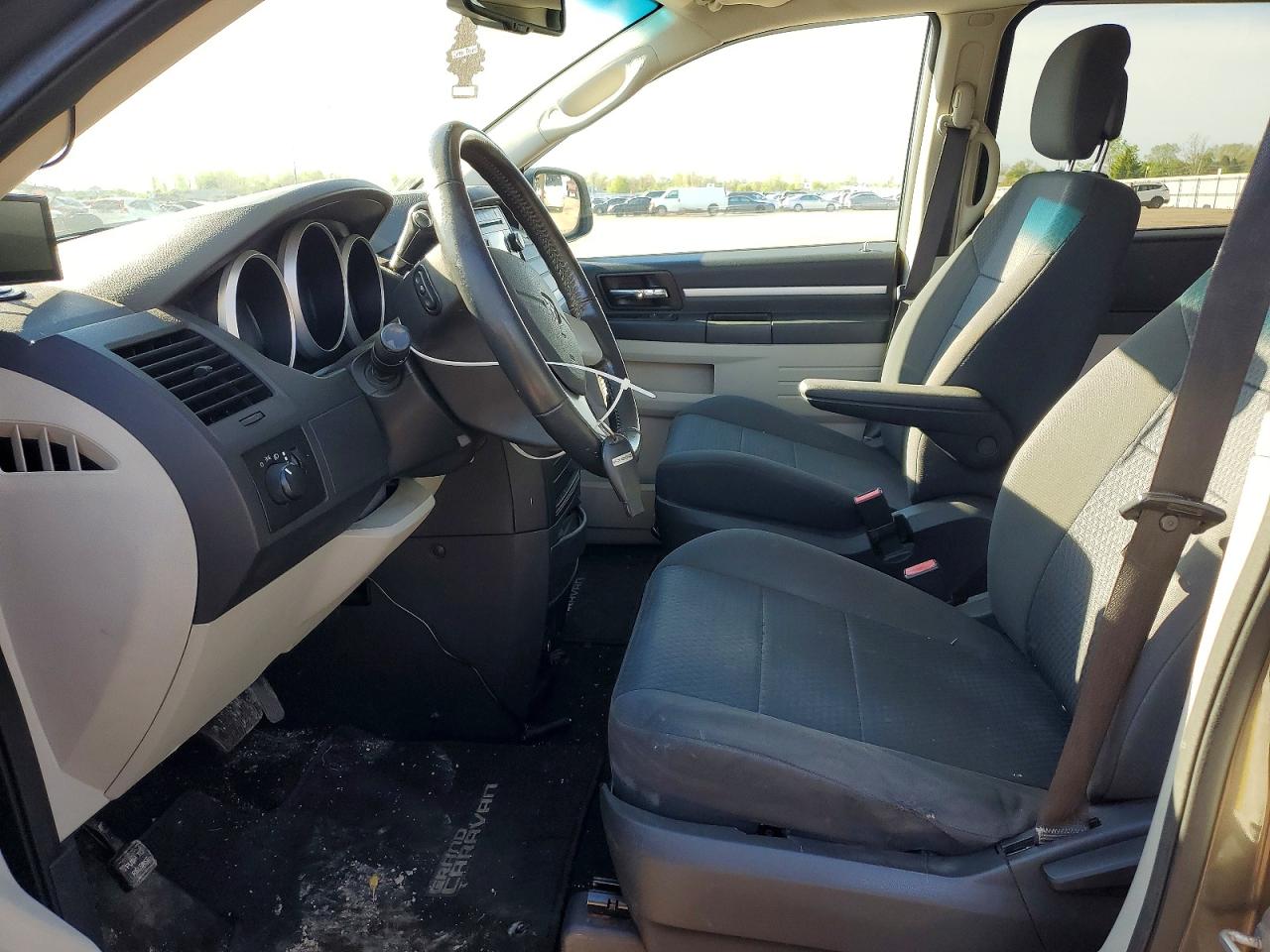 2010 Dodge Grand Caravan Se Gray vin: 2D4RN4DEXAR274452