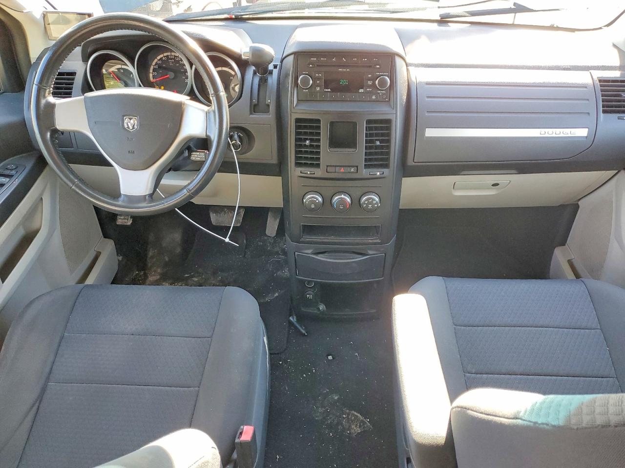 2010 Dodge Grand Caravan Se Gray vin: 2D4RN4DEXAR274452