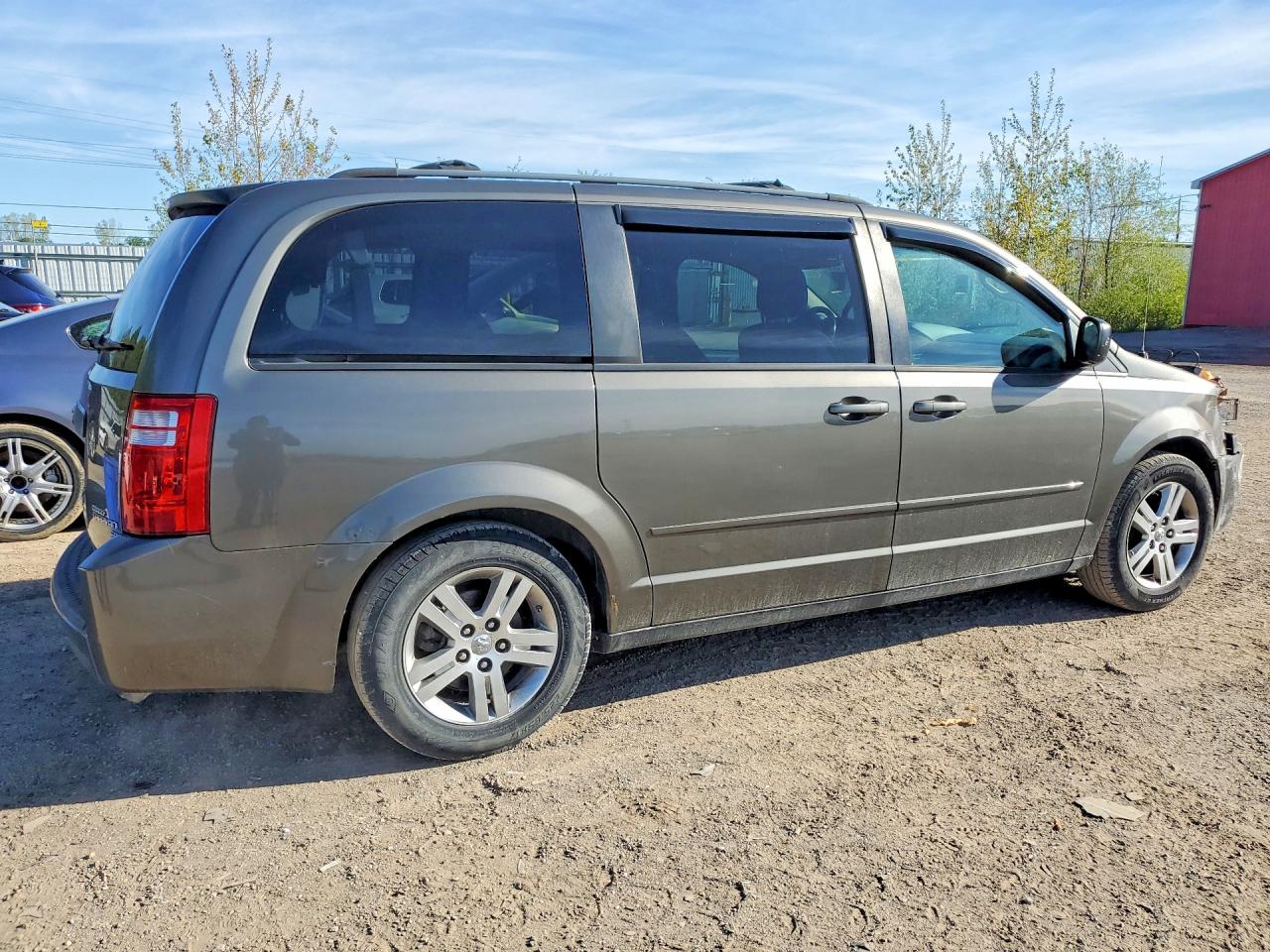 2010 Dodge Grand Caravan Se Gray vin: 2D4RN4DEXAR274452