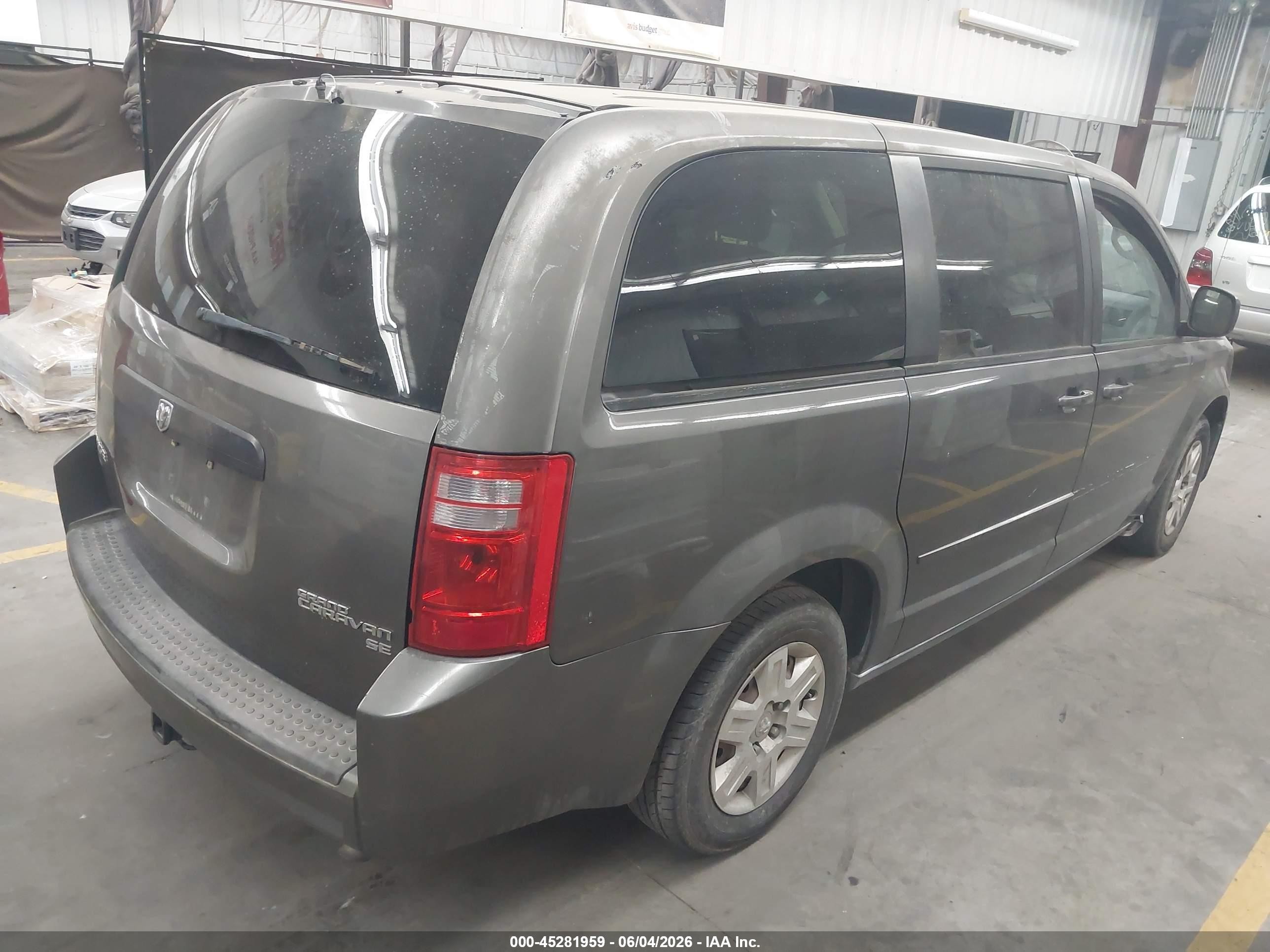 2010 Dodge Grand Caravan Se Gray vin: 2D4RN4DEXAR335279