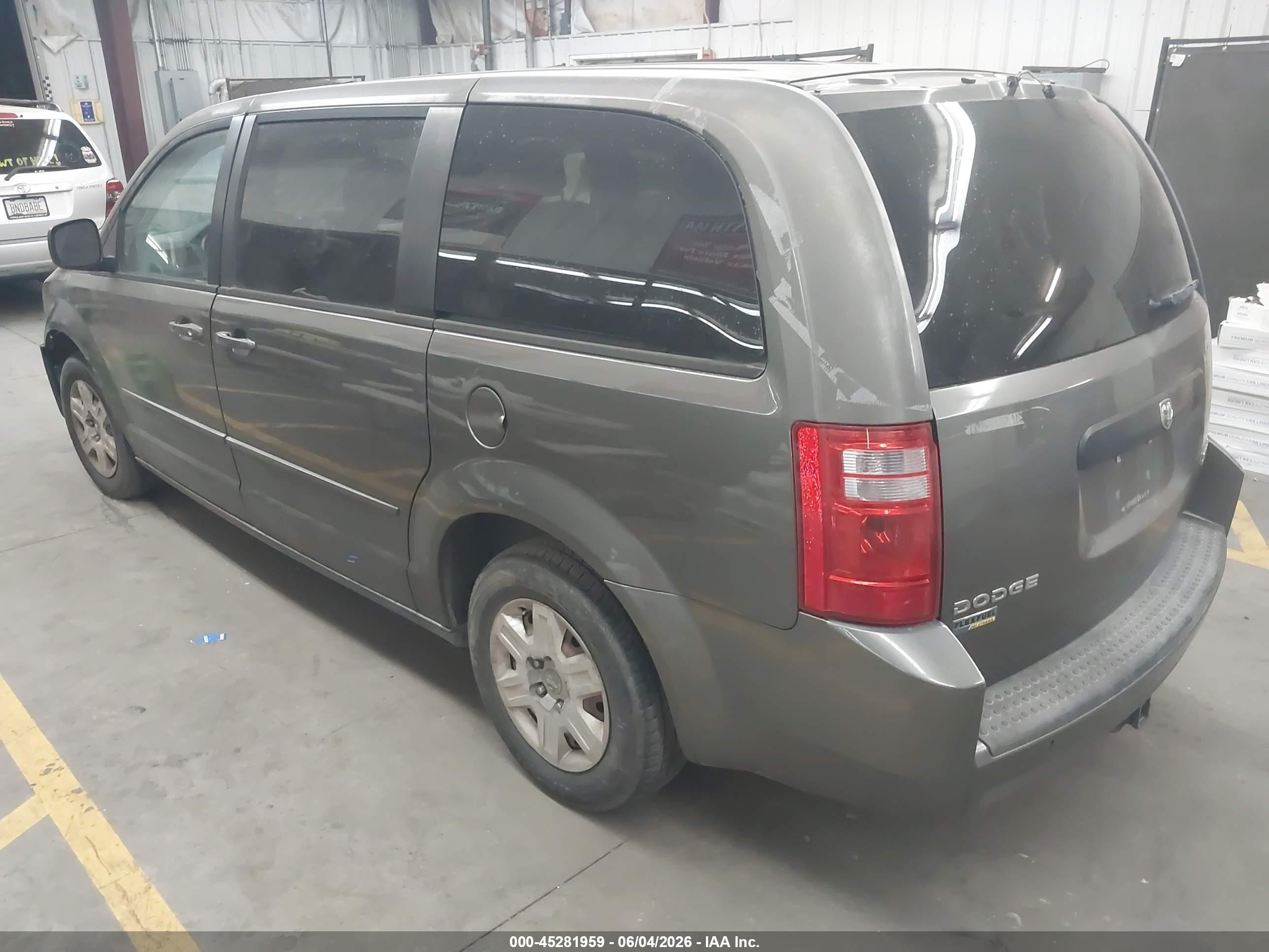 2010 Dodge Grand Caravan Se Gray vin: 2D4RN4DEXAR335279