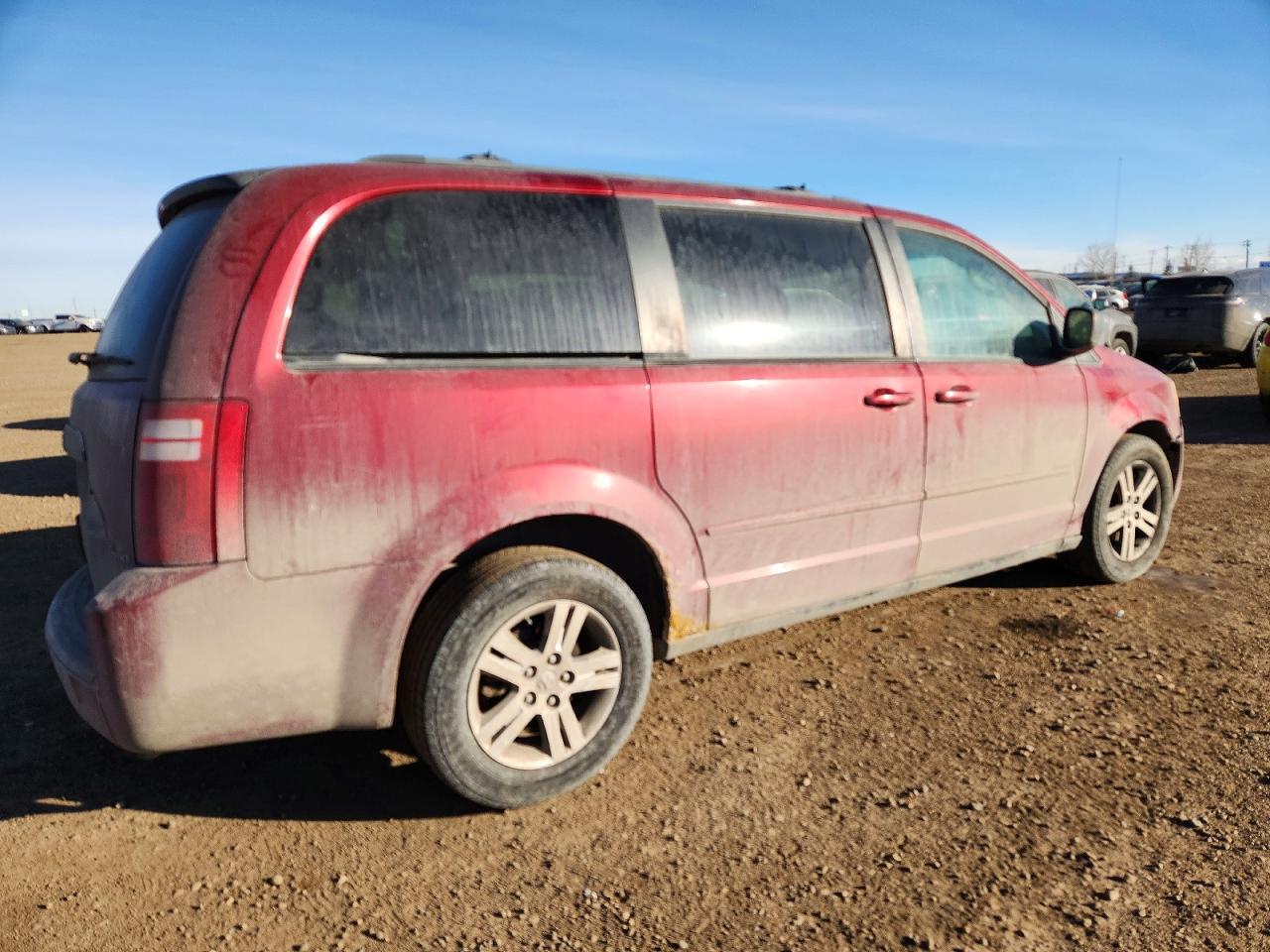 2010 Dodge Grand Caravan Se Red vin: 2D4RN4DEXAR341275