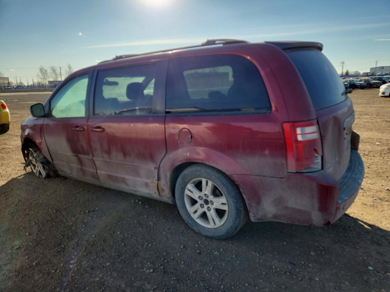 2010 Dodge Grand Caravan Se Red vin: 2D4RN4DEXAR341275