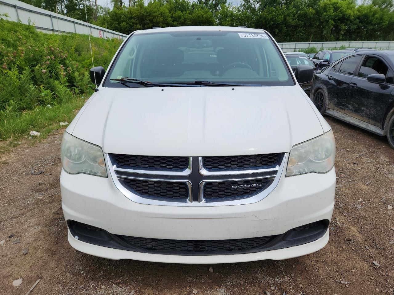 2011 Dodge Grand Caravan Express White vin: 2D4RN4DG0BR662986