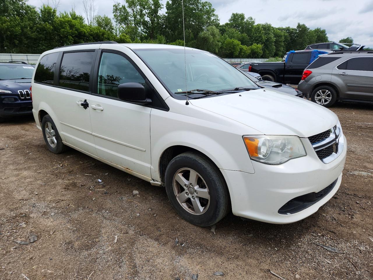 2011 Dodge Grand Caravan Express White vin: 2D4RN4DG0BR662986
