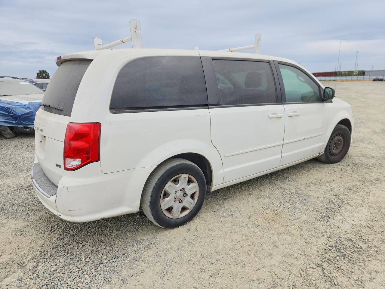 2011 Dodge Grand Caravan Express White vin: 2D4RN4DG0BR706629