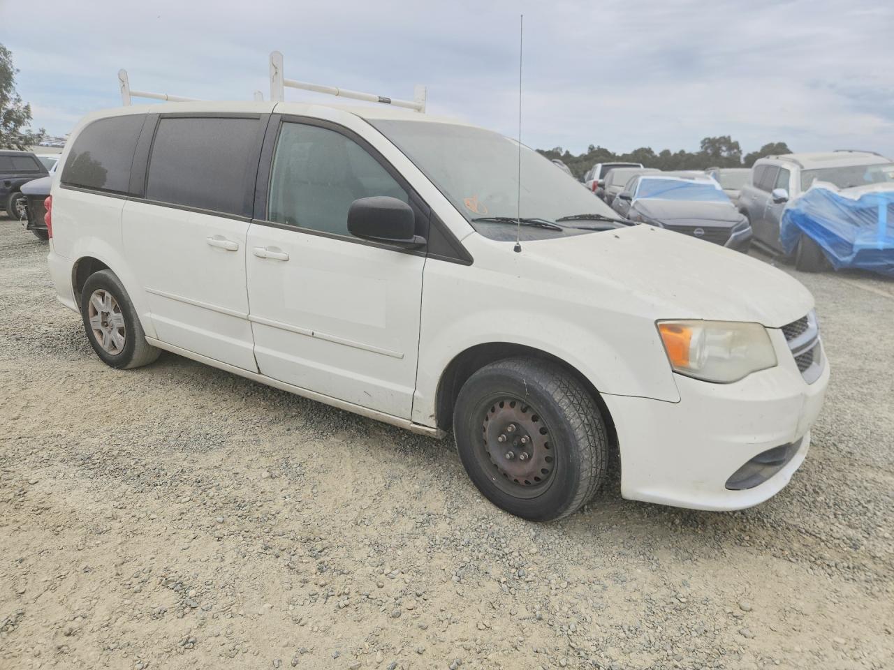2011 Dodge Grand Caravan Express White vin: 2D4RN4DG0BR706629