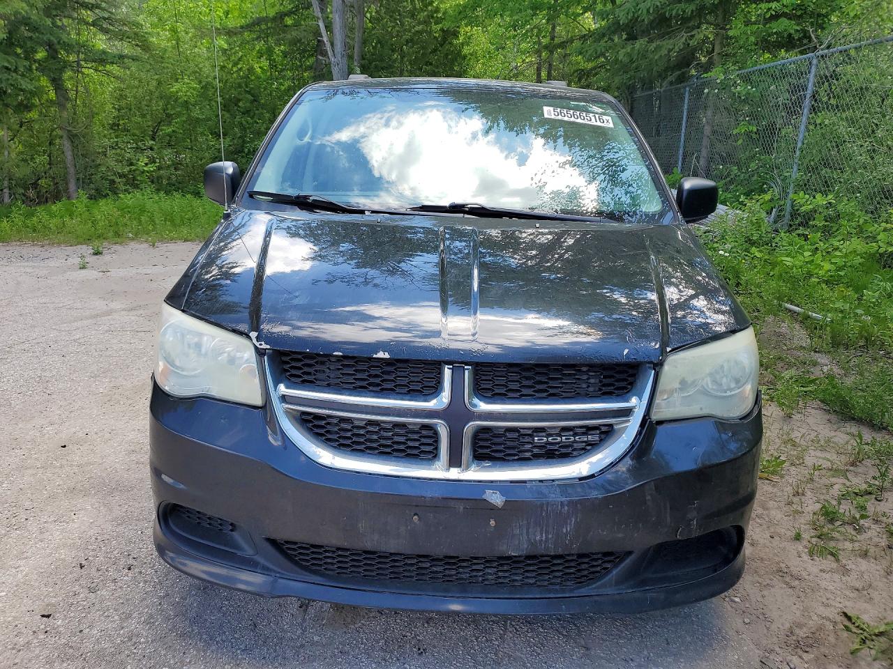 2011 Dodge Grand Caravan Express Black vin: 2D4RN4DG0BR736648