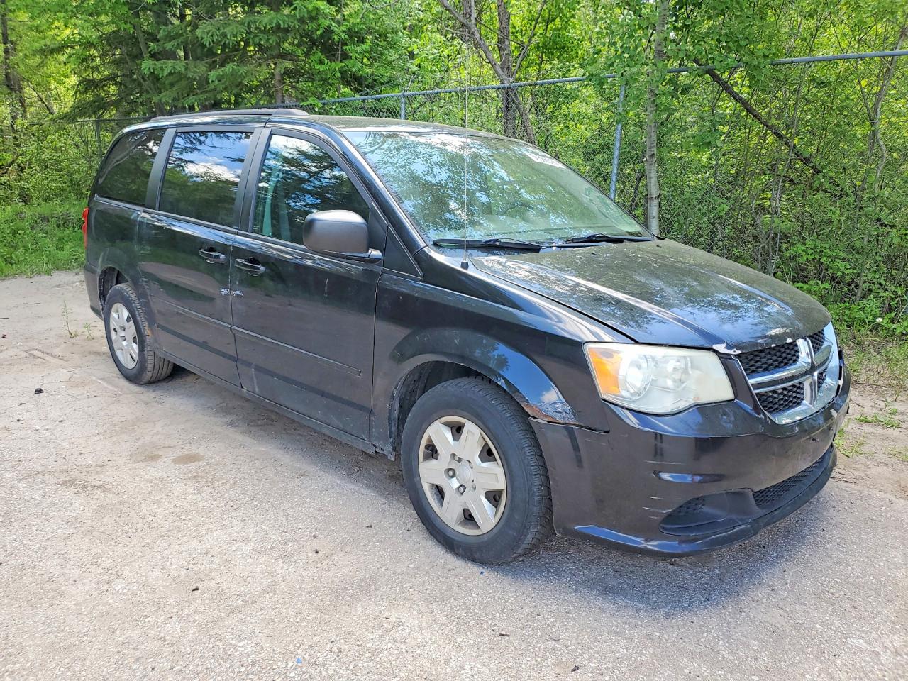 2011 Dodge Grand Caravan Express Black vin: 2D4RN4DG0BR736648