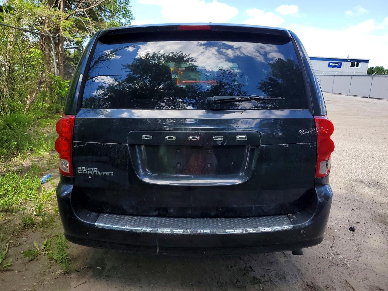 2011 Dodge Grand Caravan Express Black vin: 2D4RN4DG0BR736648