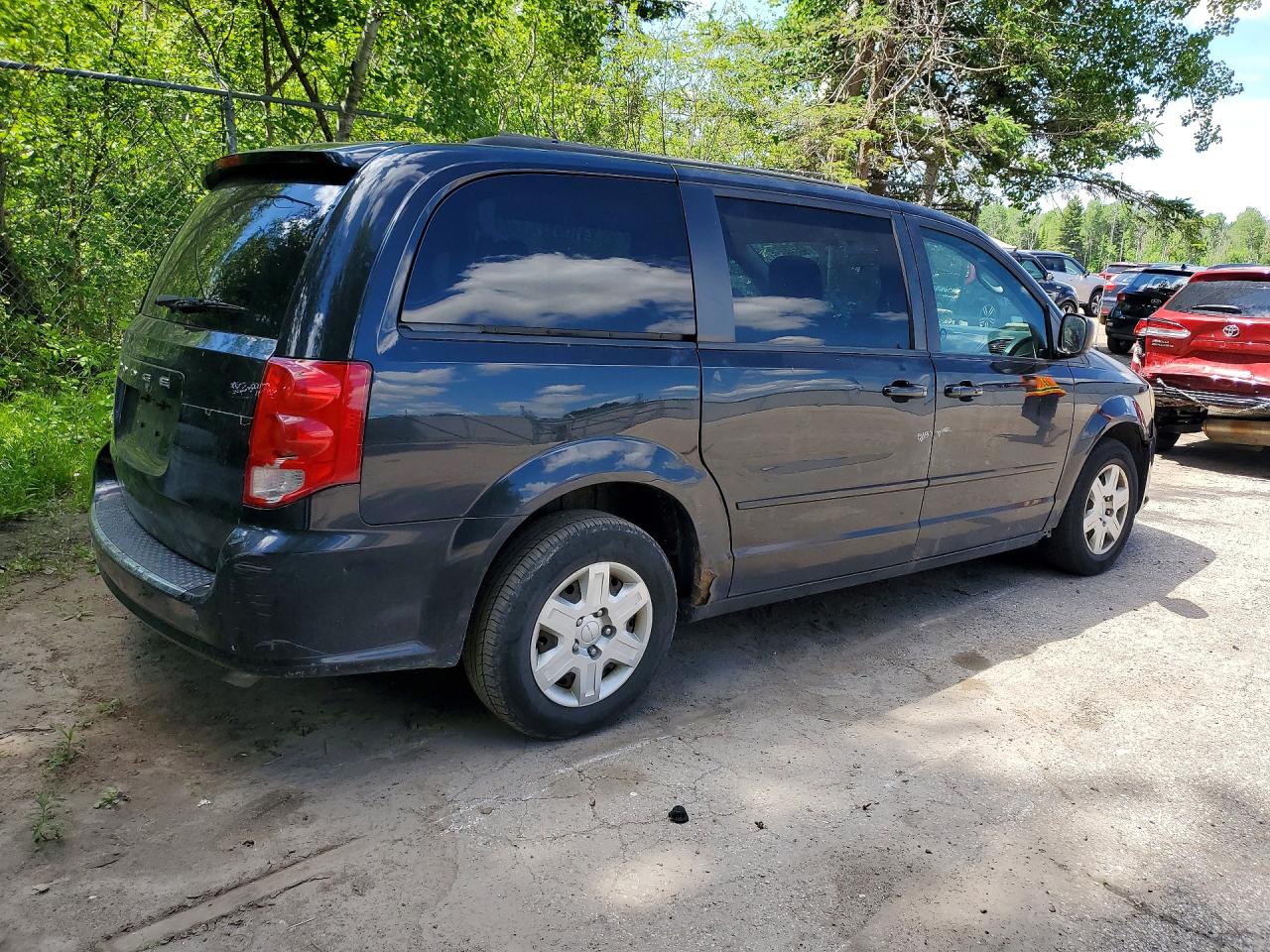 2011 Dodge Grand Caravan Express Black vin: 2D4RN4DG0BR736648