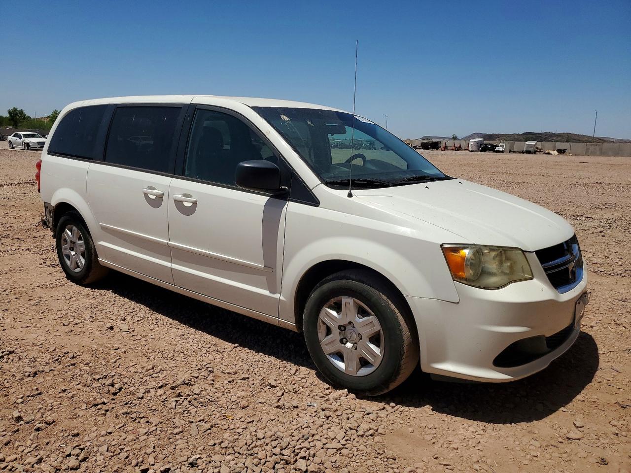 2011 Dodge Grand Caravan Express White vin: 2D4RN4DG0BR796056