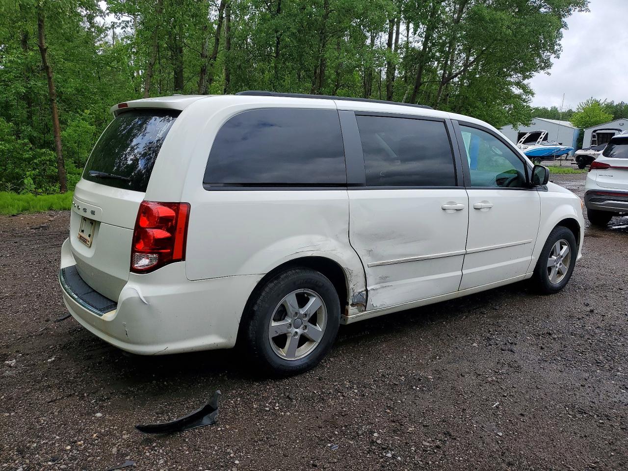 2011 Dodge Grand Caravan Express White vin: 2D4RN4DG1BR632282