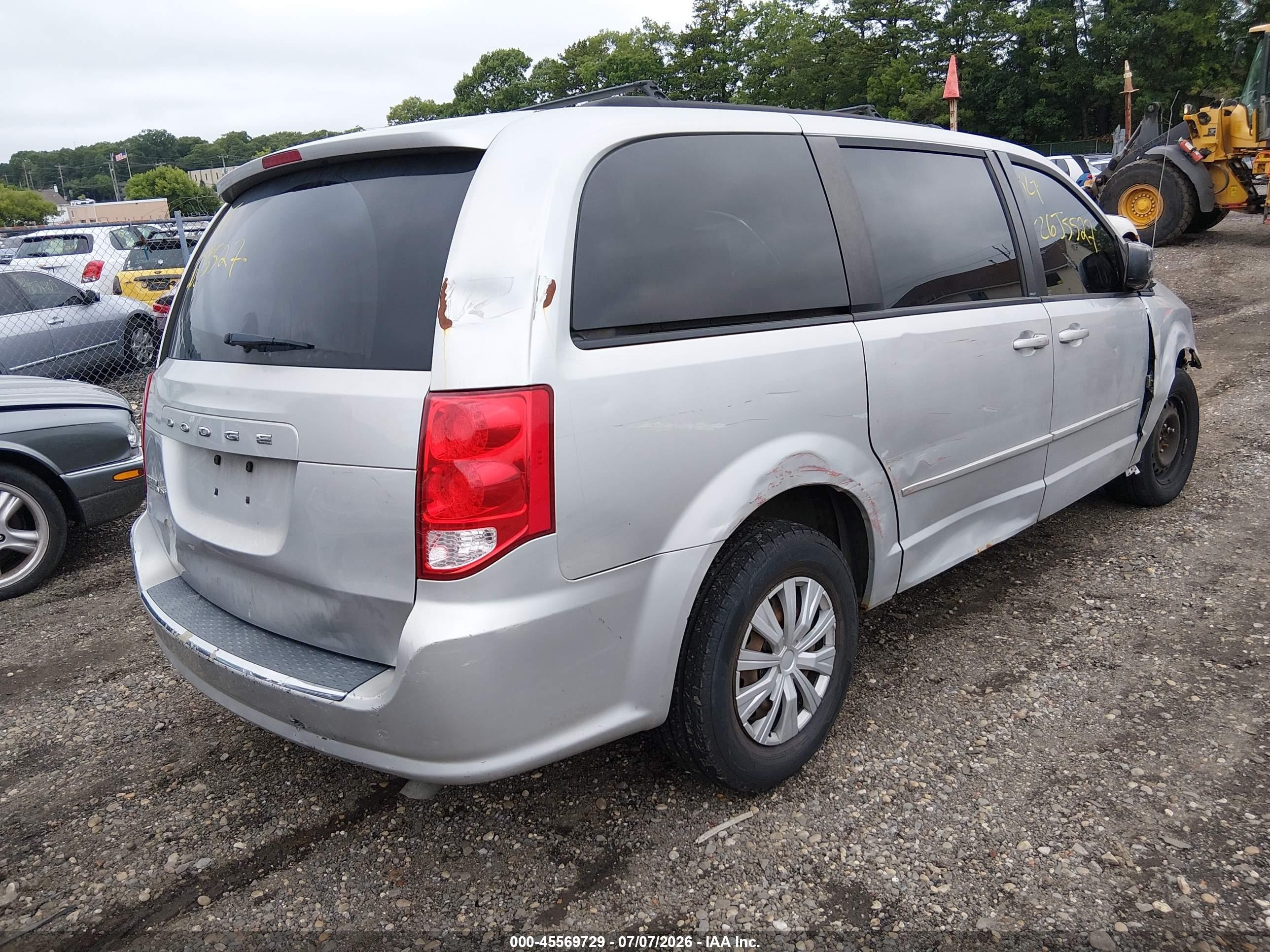 2011 Dodge Grand Caravan Express Gray vin: 2D4RN4DG1BR652712