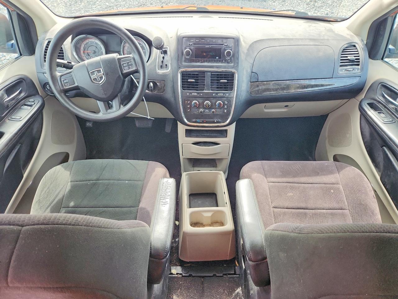 2011 Dodge Grand Caravan Express Orange vin: 2D4RN4DG1BR697374