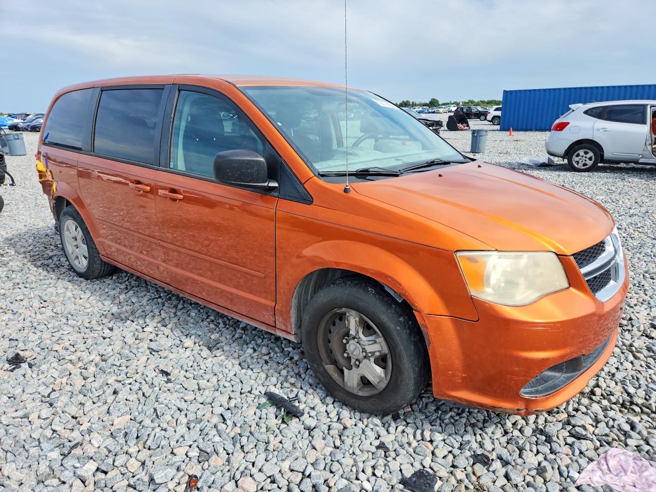 2011 Dodge Grand Caravan Express Orange vin: 2D4RN4DG1BR697374