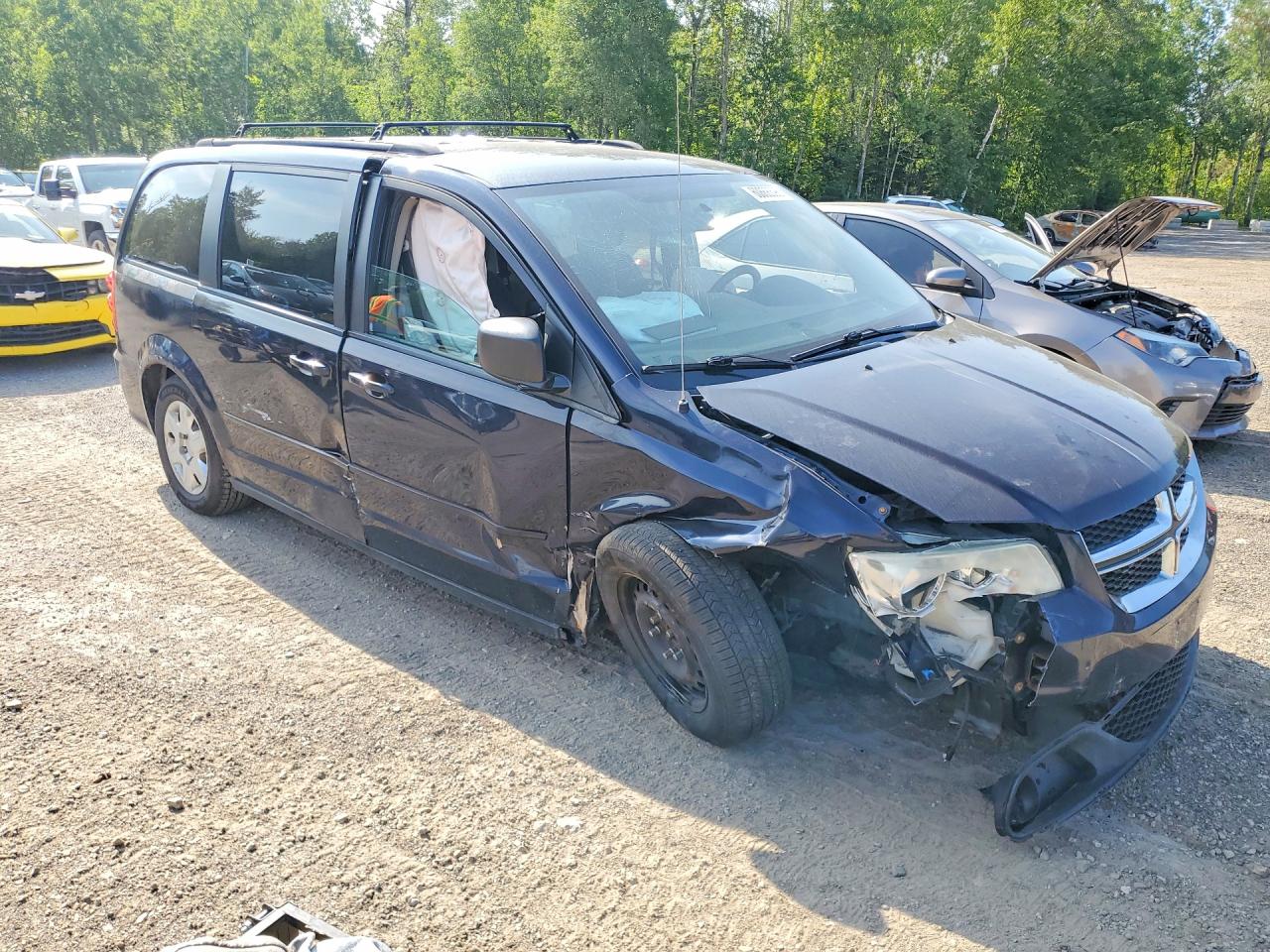 2011 Dodge Grand Caravan Express Blue vin: 2D4RN4DG1BR730390