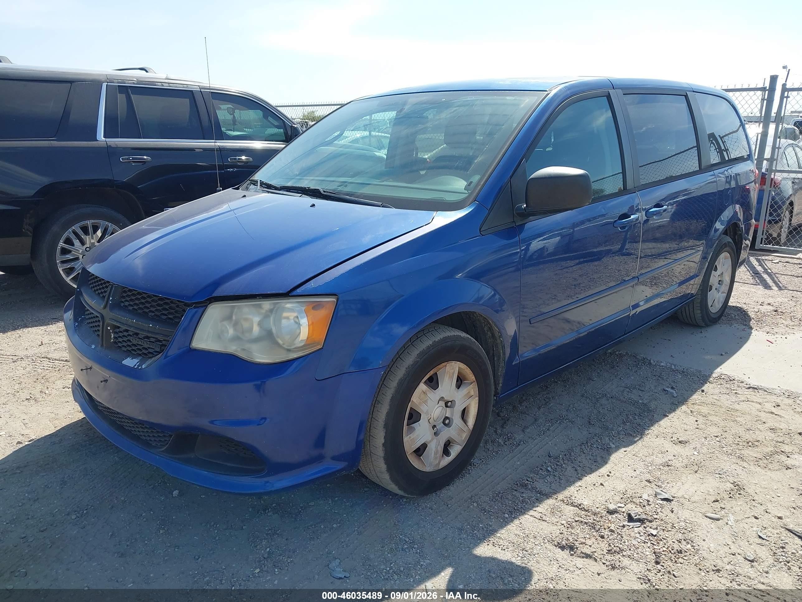 2011 Dodge Grand Caravan Express Dark Blue vin: 2D4RN4DG3BR724381