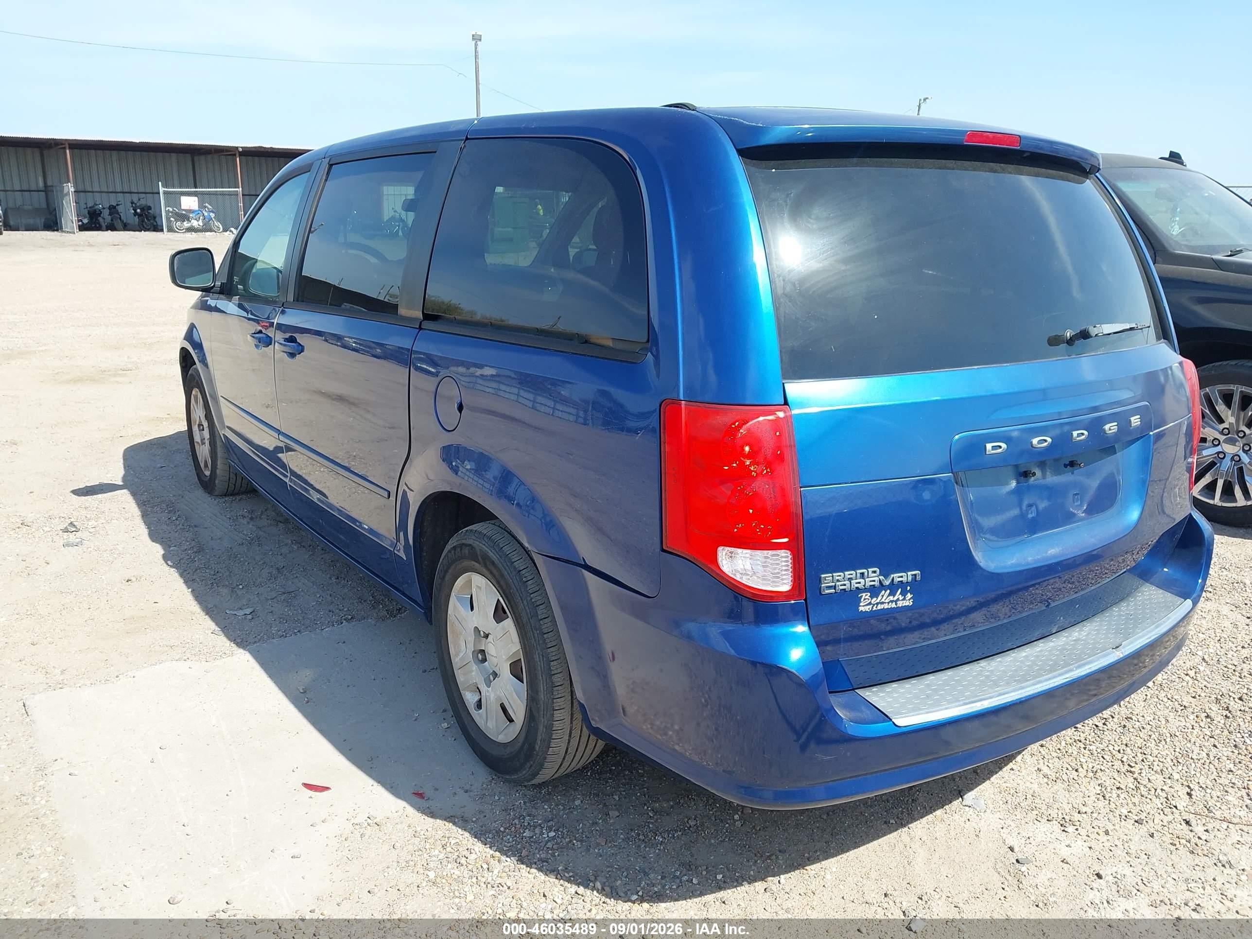 2011 Dodge Grand Caravan Express Dark Blue vin: 2D4RN4DG3BR724381
