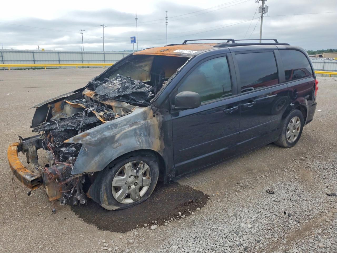 2011 Dodge Grand Caravan Express Black vin: 2D4RN4DG4BR601429